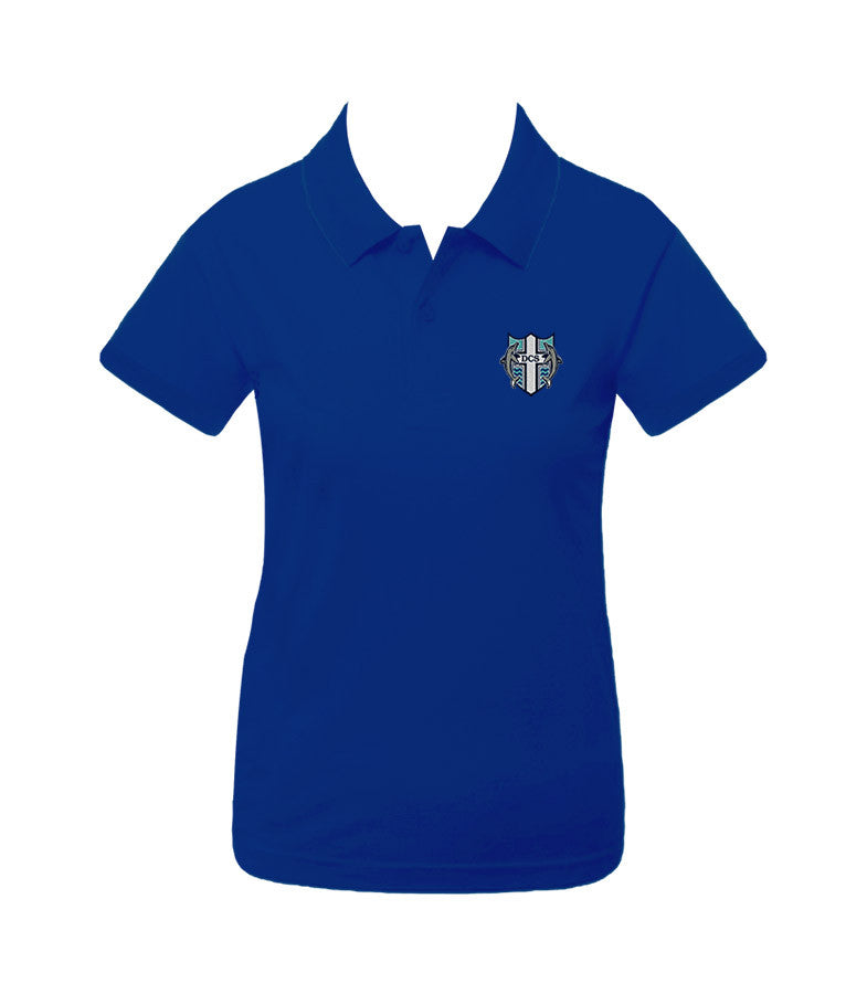 DELTA CHRISTIAN GOLF SHIRT, GIRLS, SHORT SLEEVE, YOUTH