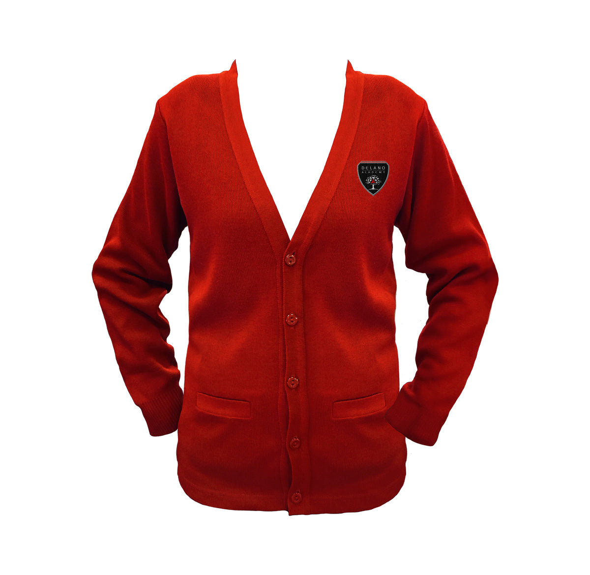 DELANO ACADEMY JRK-6 CARDIGAN, UP TO SIZE 32