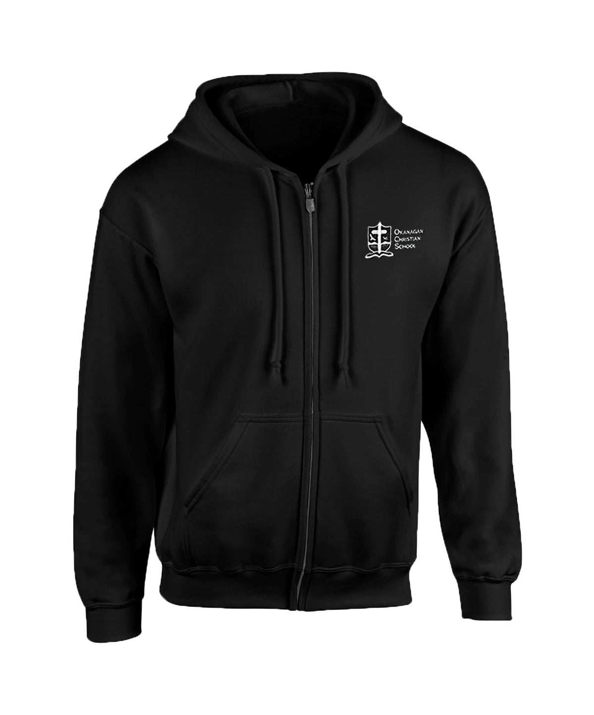 OKANAGAN CHRISTIAN ZIP HOODIE, ADULT