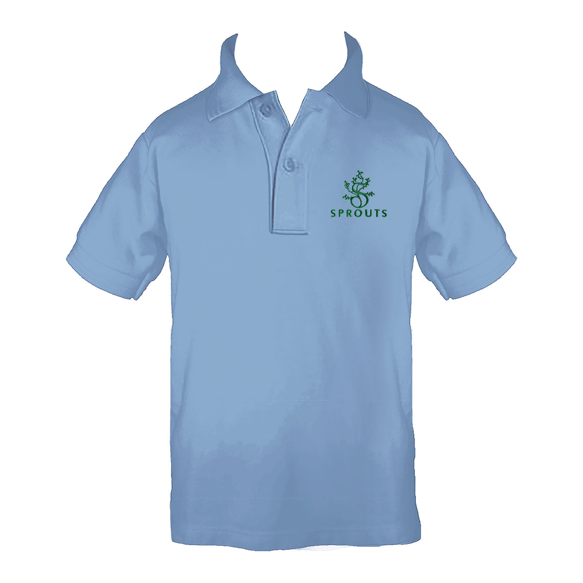 SPROUTS ACADEMY GOLF SHIRT, UNISEX, SHORT SLEEVE, CHILD