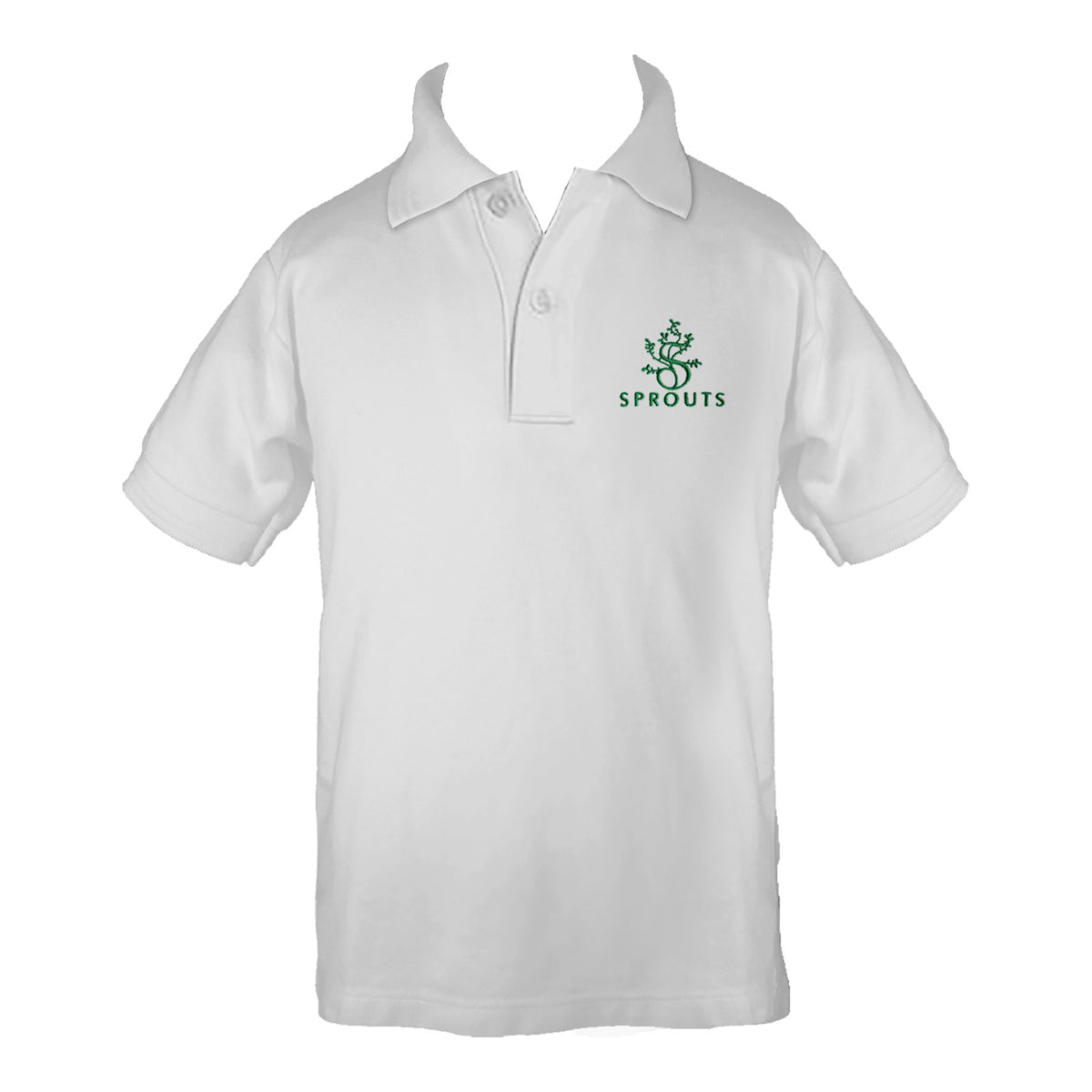 SPROUTS ACADEMY GOLF SHIRT, UNISEX, SHORT SLEEVE, CHILD